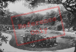 Hesketh Park, Herbaceous Garden 1913, Southport
