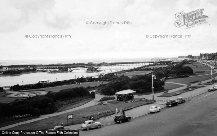 Photo of Southport, King's Gardens And Lake c.1955