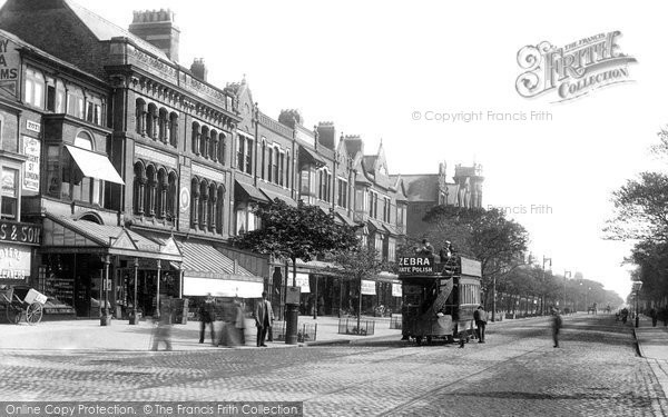 Photo of Southport, Lord Street 1896