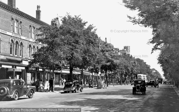 Photo of Southport, Lord Street c.1955