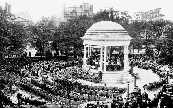 Photo of Southport, Lord Street, The Bandstand 1924