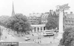 Monument Square c.1960, Southport