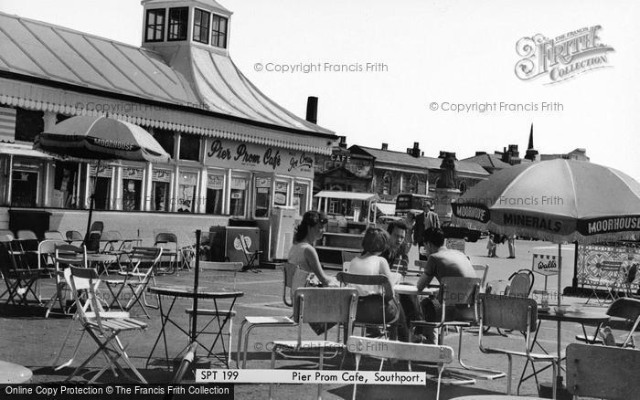 Photo of Southport, Pier Prom Cafe c.1965