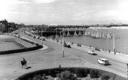 Southport, Promenade and Marine Lake, North c1965