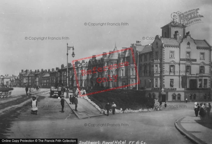 Photo of Southport, Royal Hotel 1902