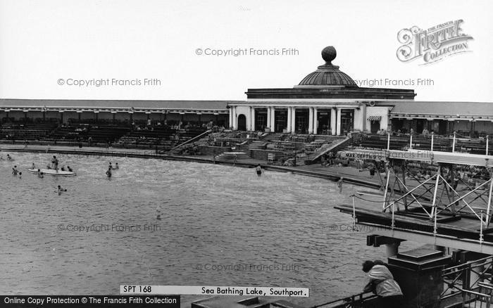 Photo of Southport, Sea Bathing Lake c.1960