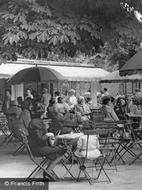 Taking Tea, Municipal Gardens Cafe c.1965, Southport