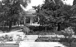 The Bandstand, Lord Street c.1955, Southport
