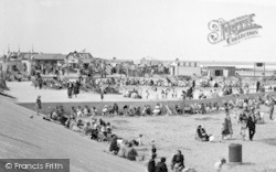 The Beach At Peter Pan's Playground c.1955, Southport