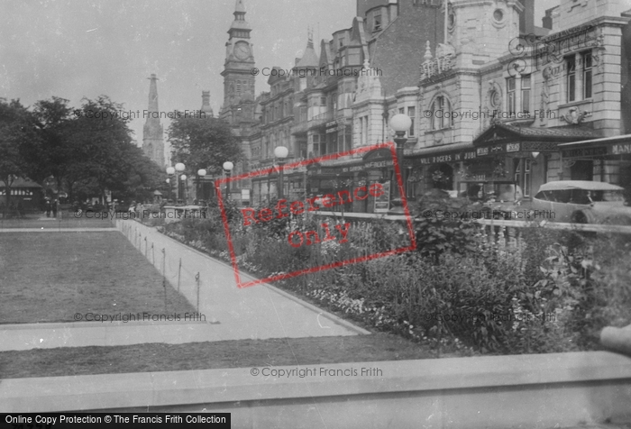 Photo of Southport, The Palace Gardens 1921