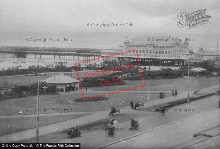 Photo of Southport, The Pier And Bowling Green 1923