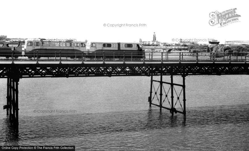 Southport, the Pier Train c1960