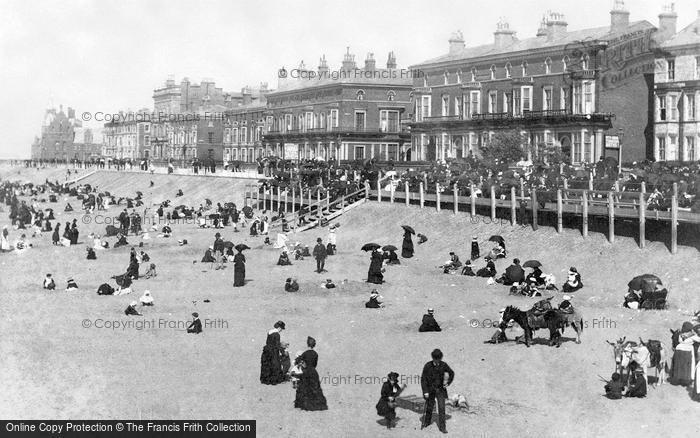 Photo of Southport, The Sands 1887