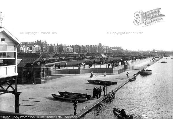 Photo of Southport, View From The Pier, Bowling Greens 1913