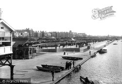 View From The Pier, Bowling Greens 1913, Southport