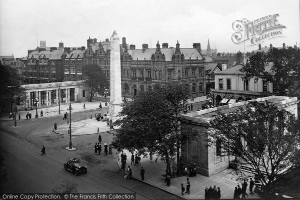 Photo of Southport, War Memorial 1924