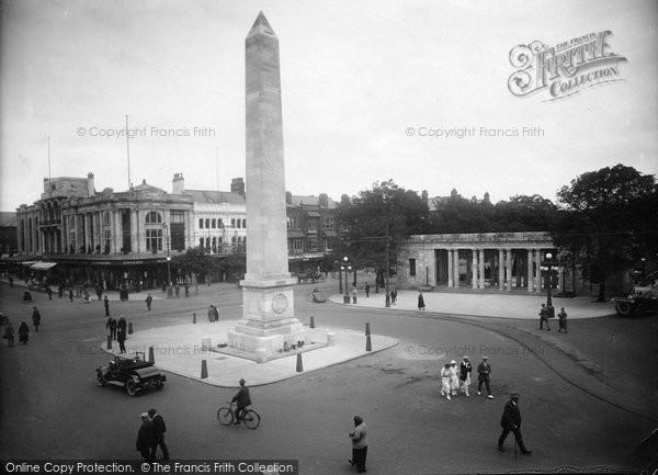 Photo of Southport, War Memorial 1924