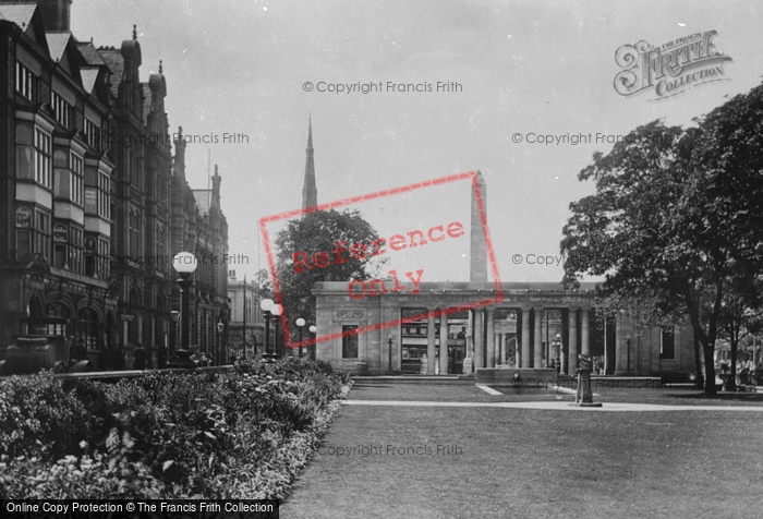 Photo of Southport, War Memorial 1924