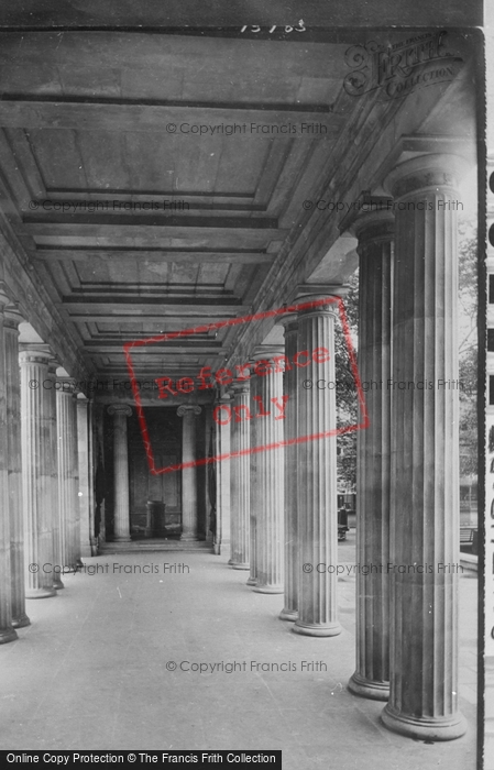 Photo of Southport, War Memorial Colonnade Interior 1924