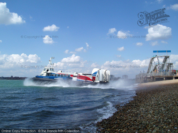 Photo of Southsea, A Hovercraft On The Seafront 2005