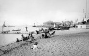 Beach And The Clarence Pier 1890, Southsea