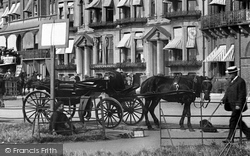 Carriage In Western Parade 1898, Southsea