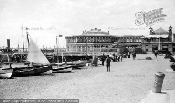 Photo of Southsea, Clarence Pier 1892