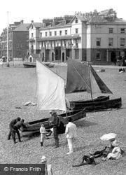 Fishing Boats On The Beach 1890, Southsea