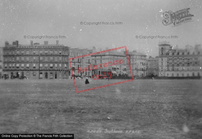 Photo of Southsea, Grosvenor And Queens Hotel 1898
