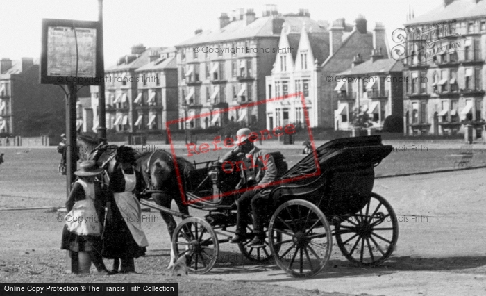 Photo of Southsea, Horse And Carriage 1890