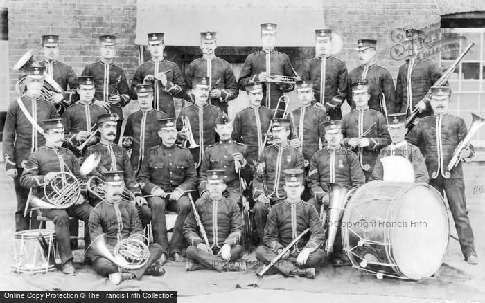 Photo of Southsea, Royal Marines Light Infantry Band 1898