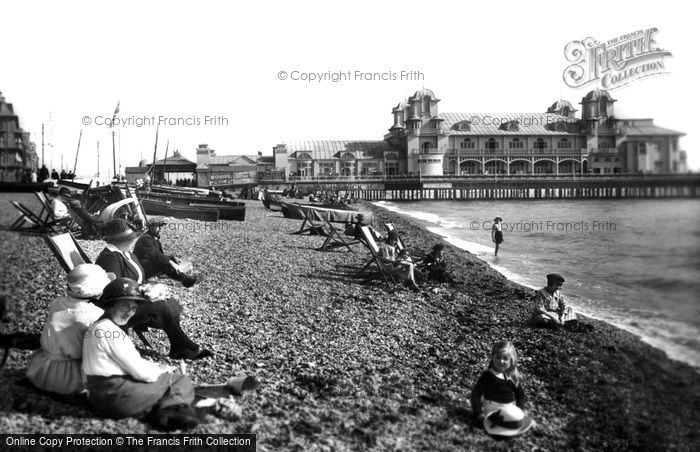 Photo of Southsea, Sands And Pier 1921