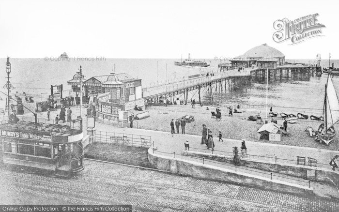 Photo of Southsea, South Parade Pier c.1900