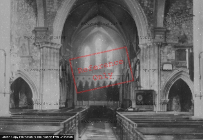 Photo of Southsea, St Thomas's Church Interior West 1898