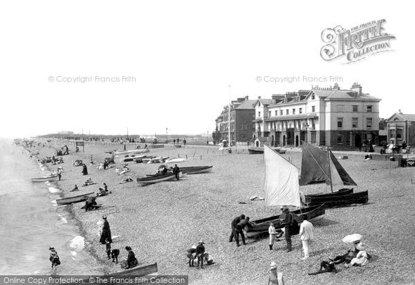 Photo of Southsea, The Beach 1890