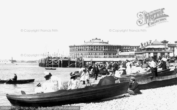 Photo of Southsea, The Beach And Pier 1898