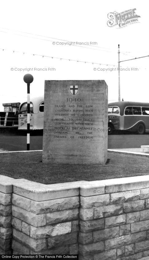 Southsea, the D-Day Memorial c1955