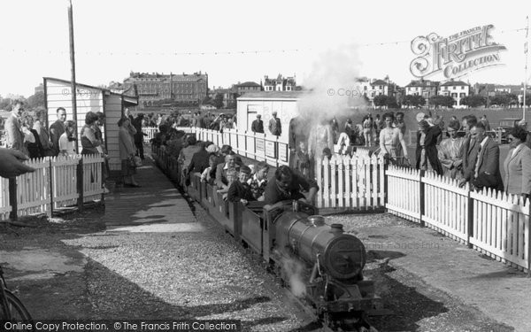 Photo of Southsea, The Miniature Railway c.1955