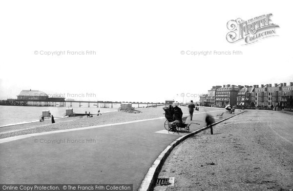 Photo of Southsea, The Promenade 1892