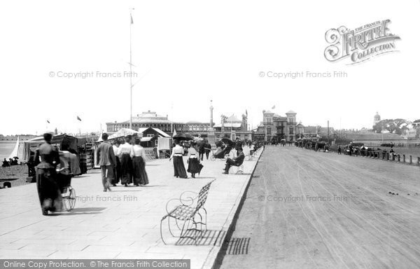 Photo of Southsea, The Promenade 1892