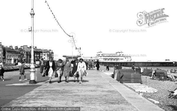 Photo of Southsea, The Promenade c.1955