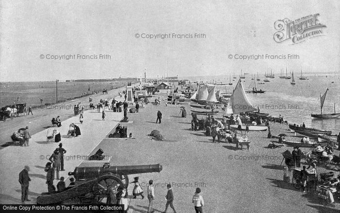Photo of Southsea, The Seafront 1892