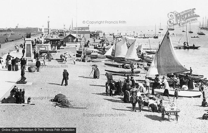 Photo of Southsea, The Seafront 1892