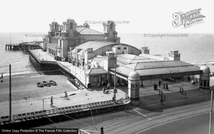 Photo of Southsea, The South Parade Pier c.1935