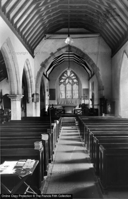 Photo of Southwater, Holy Innocents Church, Interior c.1960