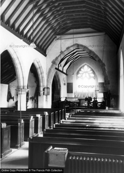 Photo of Southwater, Holy Innocents Church Interior c.1960