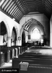 Holy Innocents Church Interior c.1960, Southwater