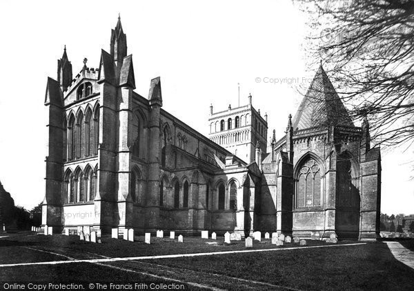 Photo of Southwell, Minster 1890
