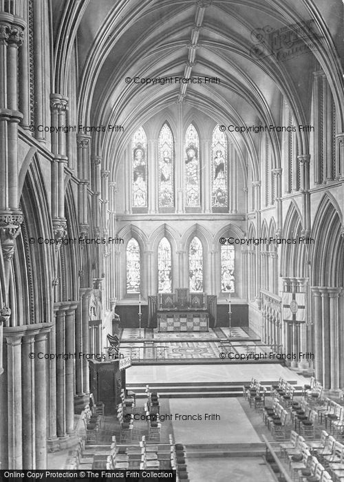Photo of Southwell, Minster 1890