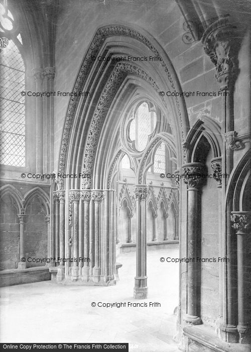 Photo of Southwell, Minster Chapter House Door 1890